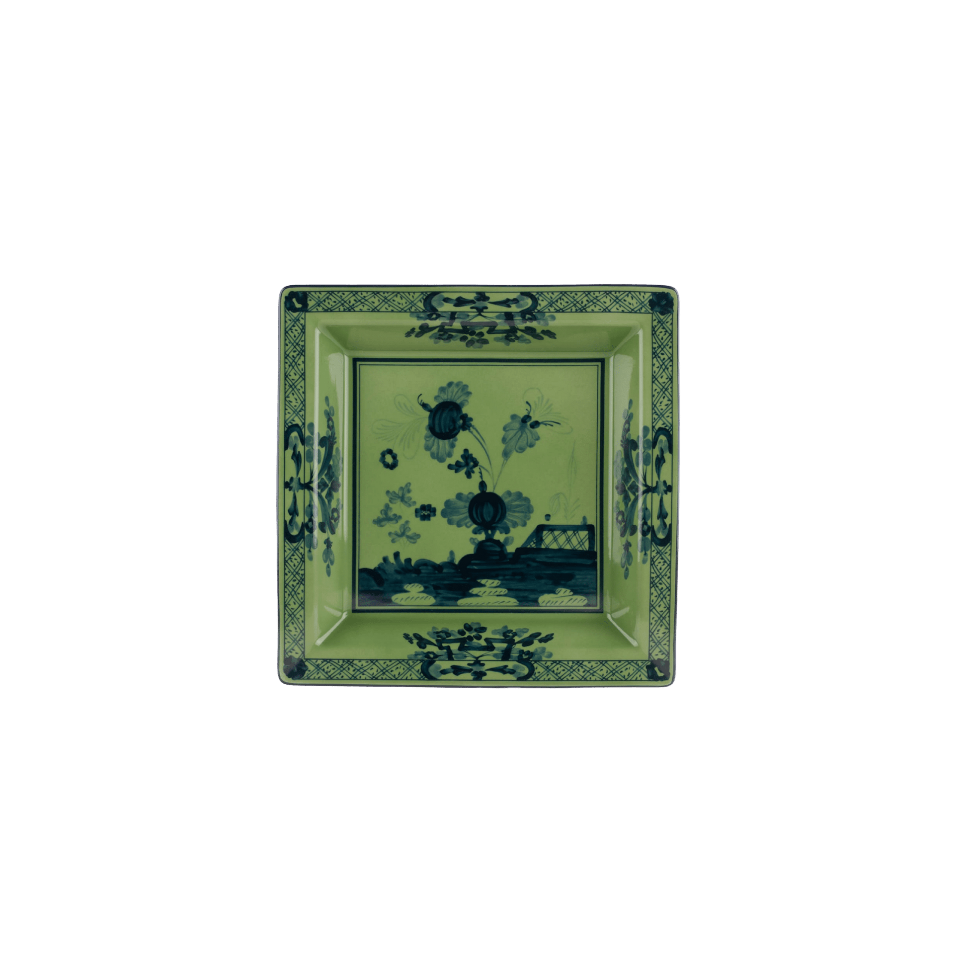 Oriente Italiano Large Square Change Tray - Malachite - Hosted by Kelly Gaudreau