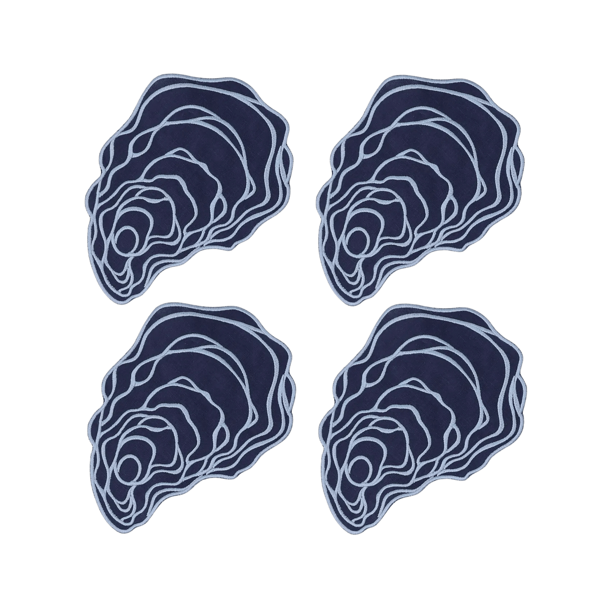 Oyster Linen Cocktail Napkins - Set of 4 - Hosted by Kelly Gaudreau