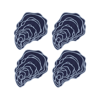 Oyster Linen Cocktail Napkins - Set of 4 - Hosted by Kelly Gaudreau