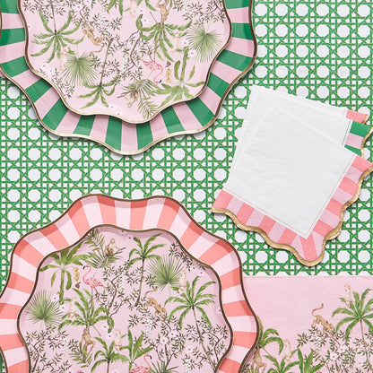 Palm Beach - Cabana Stripe Cocktail Napkins - Set of 20 - Hosted by Kelly Gaudreau