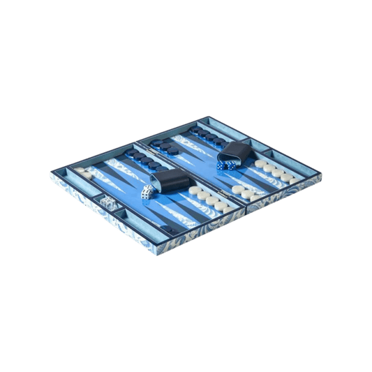 Palm Beach Lacquer Backgammon Set - Hosted by Kelly Gaudreau