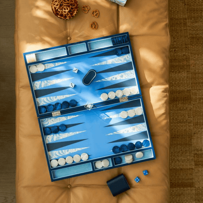Palm Beach Lacquer Backgammon Set - Hosted by Kelly Gaudreau