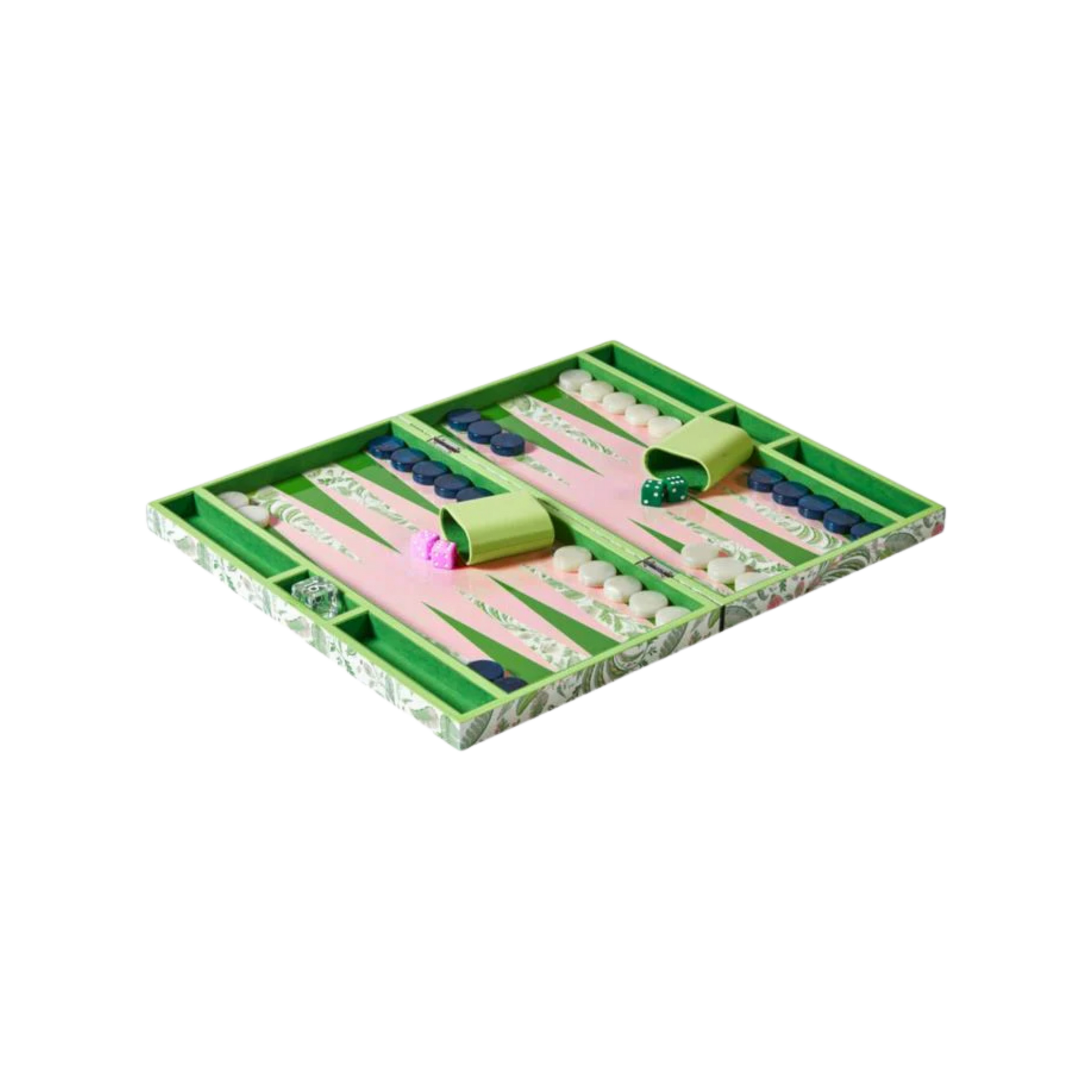 Palm Beach Lacquer Backgammon Set - Hosted by Kelly Gaudreau