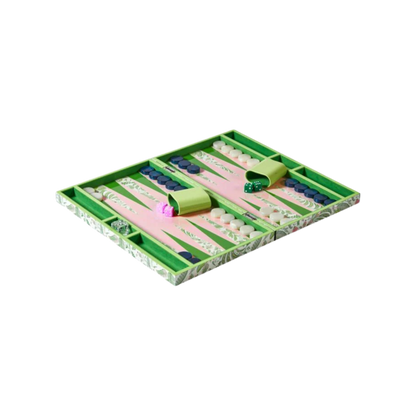 Palm Beach Lacquer Backgammon Set - Hosted by Kelly Gaudreau