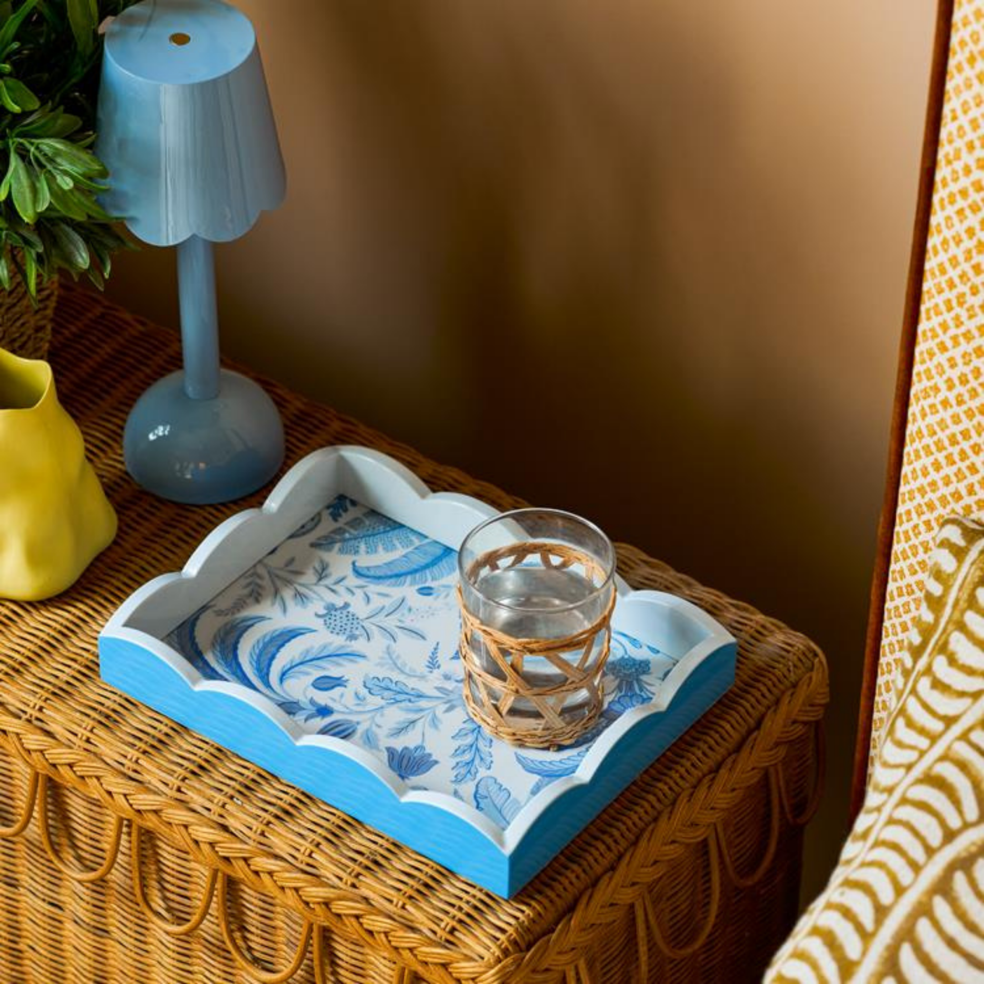Palm Beach Small Lacquered Scallop Small Tray - Hosted by Kelly Gaudreau