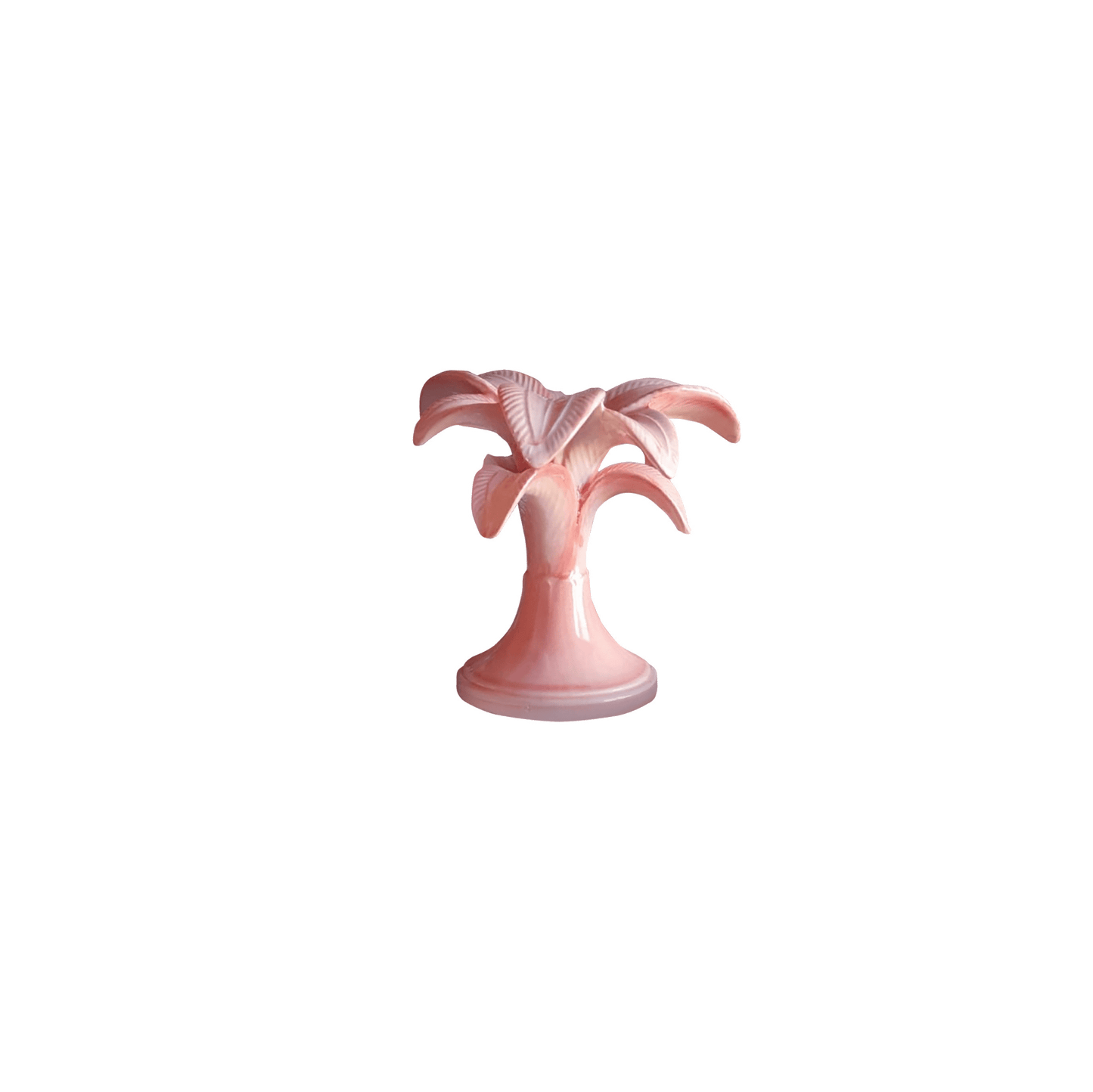 Palm Tree Candle Holder Small Pink - Hosted by Kelly Gaudreau