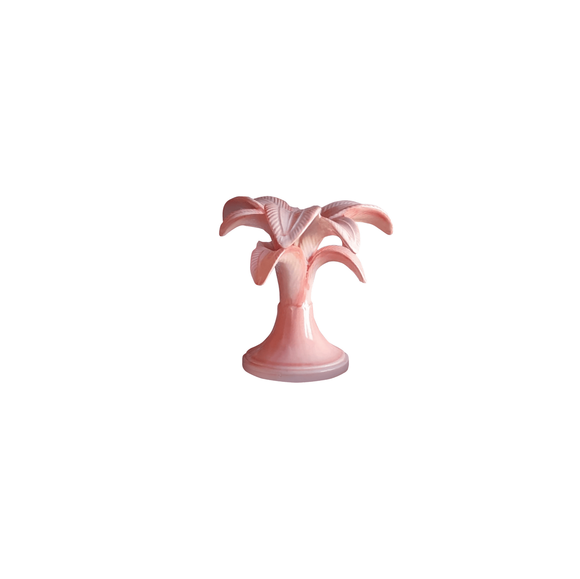 Palm Tree Candle Holder Small Pink - Hosted by Kelly Gaudreau
