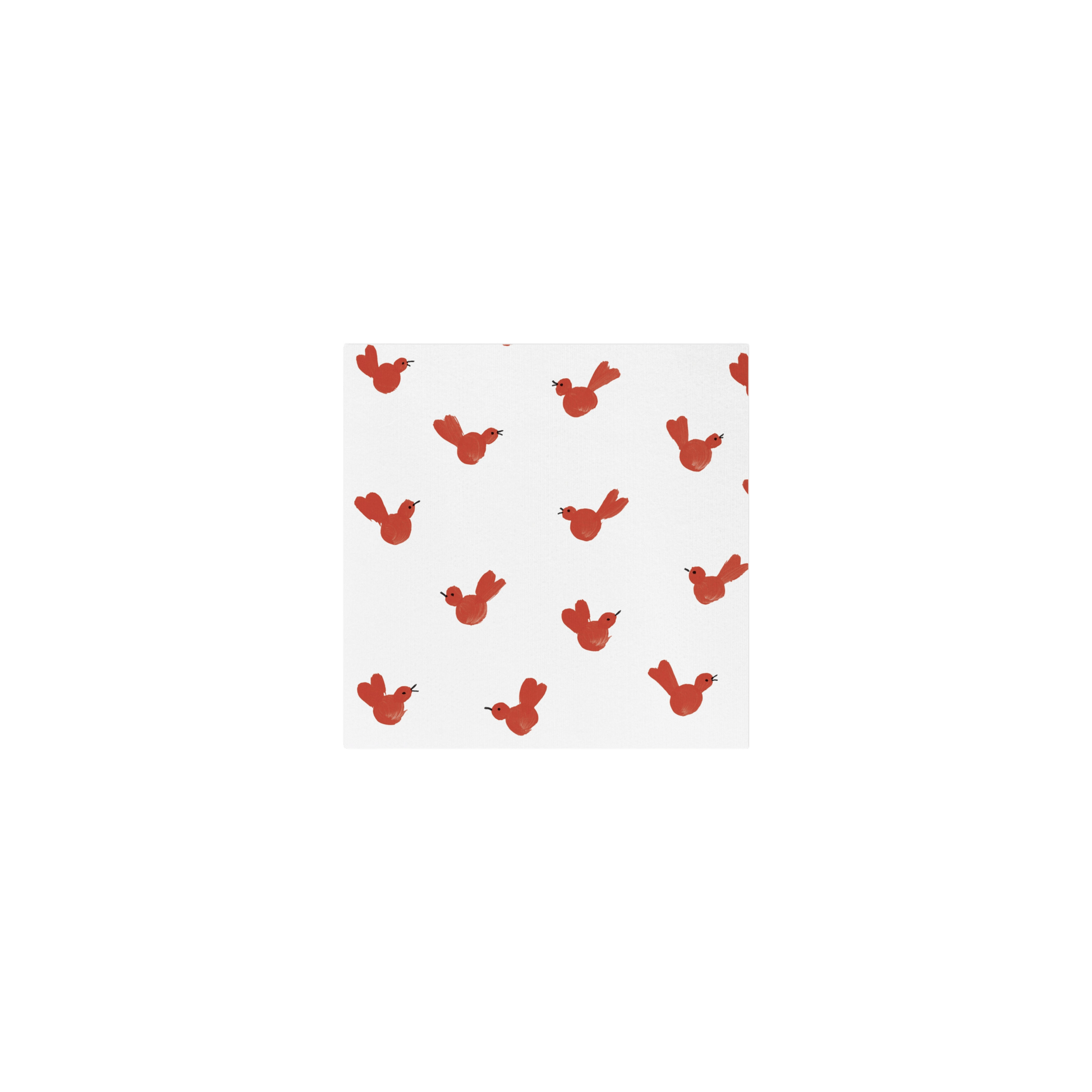 Papersoft Napkins Red Bird Cocktail Napkins - Pack of 20 - Hosted by Kelly Gaudreau