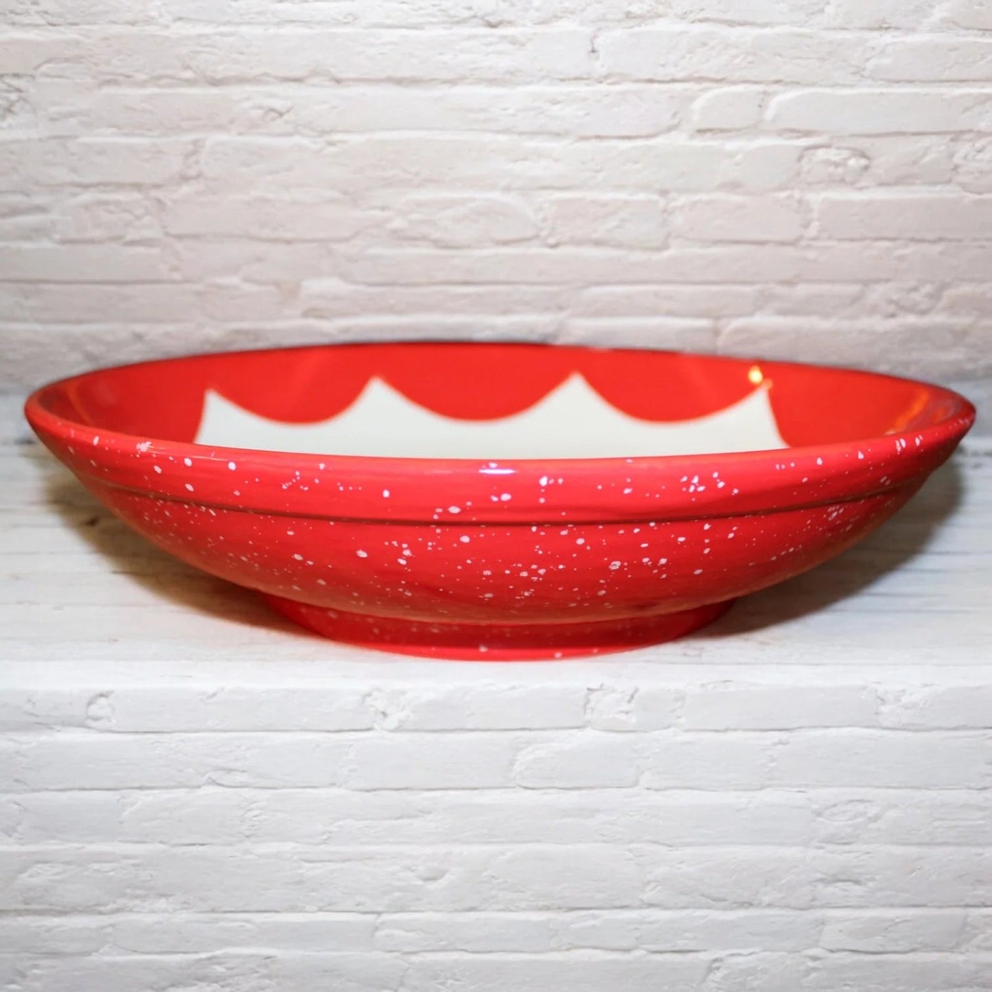 "pasta forever" Hand - painted Pasta Bowl - Hosted by Kelly Gaudreau