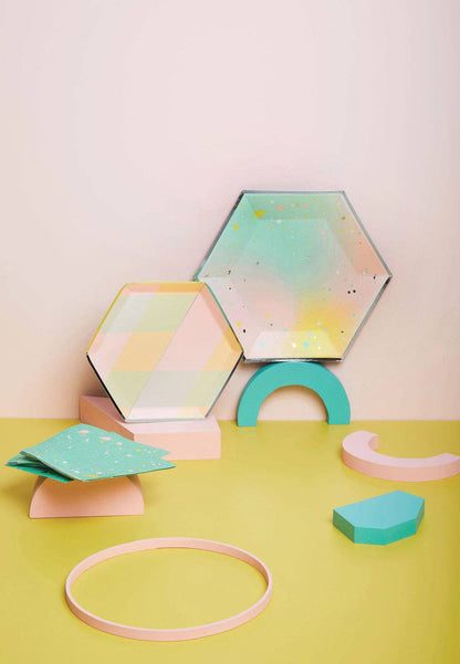 Pastel - Green Cocktail Paper Napkins - Set of 20 - Hosted by Kelly Gaudreau