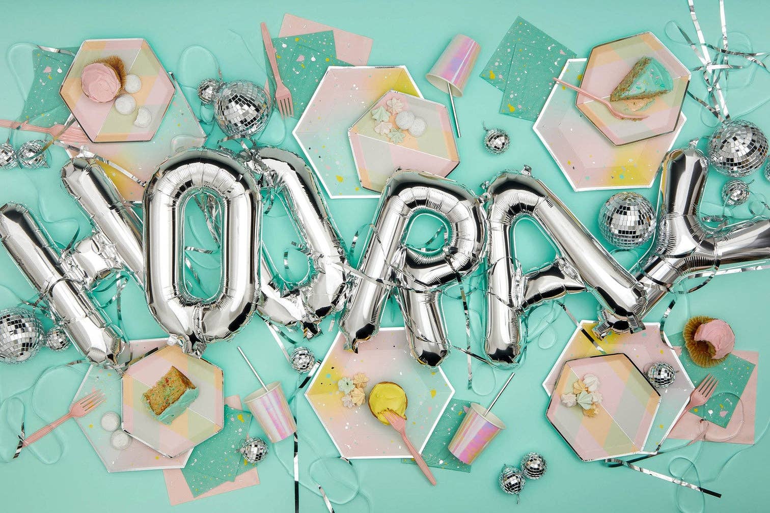 Pastel - Green Cocktail Paper Napkins - Set of 20 - Hosted by Kelly Gaudreau