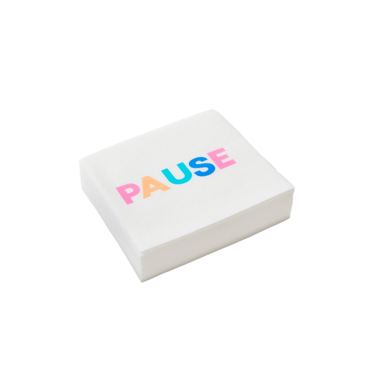 Pause Linen Napkins - Hosted by Kelly Gaudreau