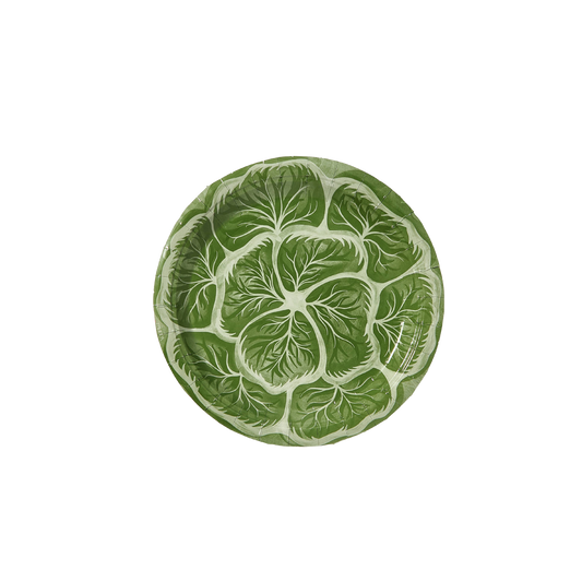 Melissa's Garden Cabbage Salad and Dessert Plates - Pack of 8