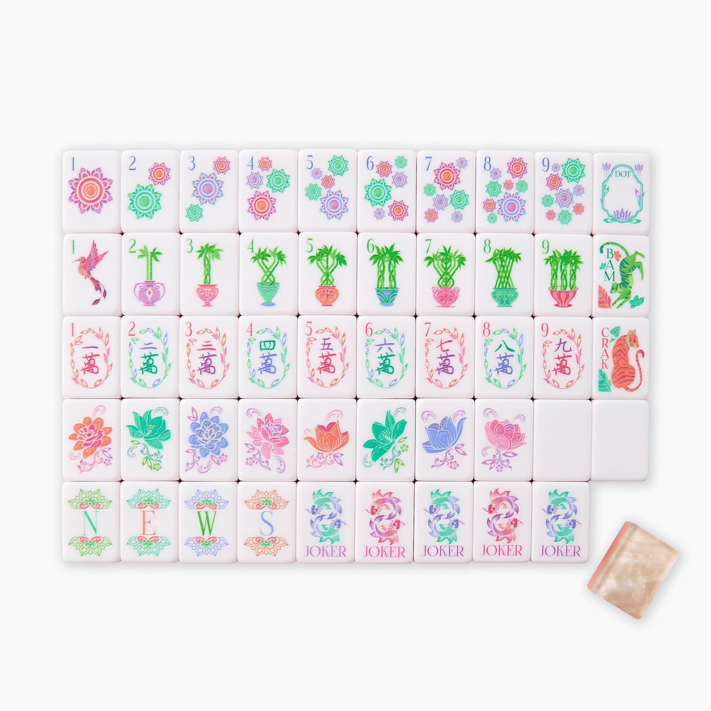 Pearlescent Mahjong Tiles - Hosted by Kelly Gaudreau