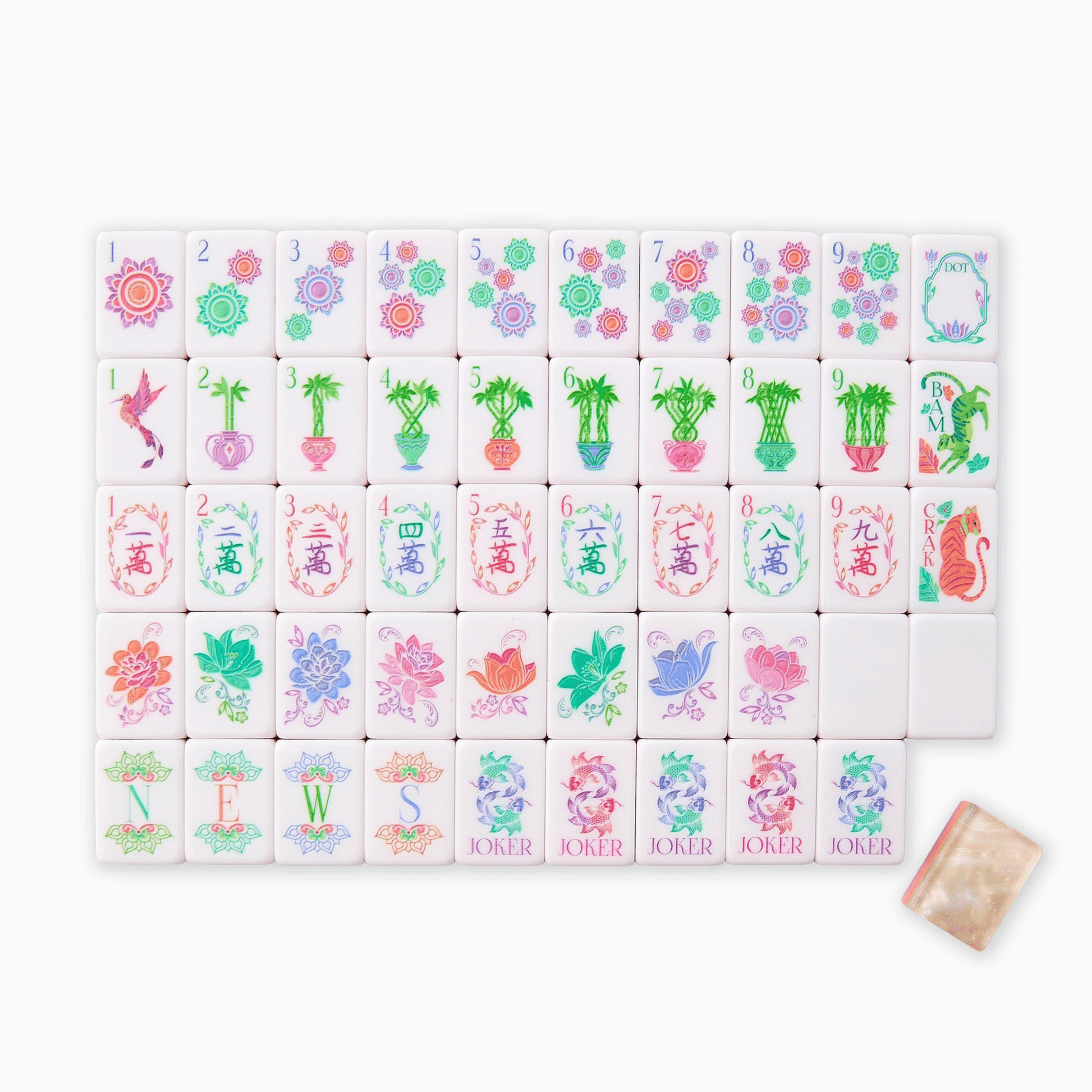 Pearlescent Mahjong Tiles - Hosted by Kelly Gaudreau