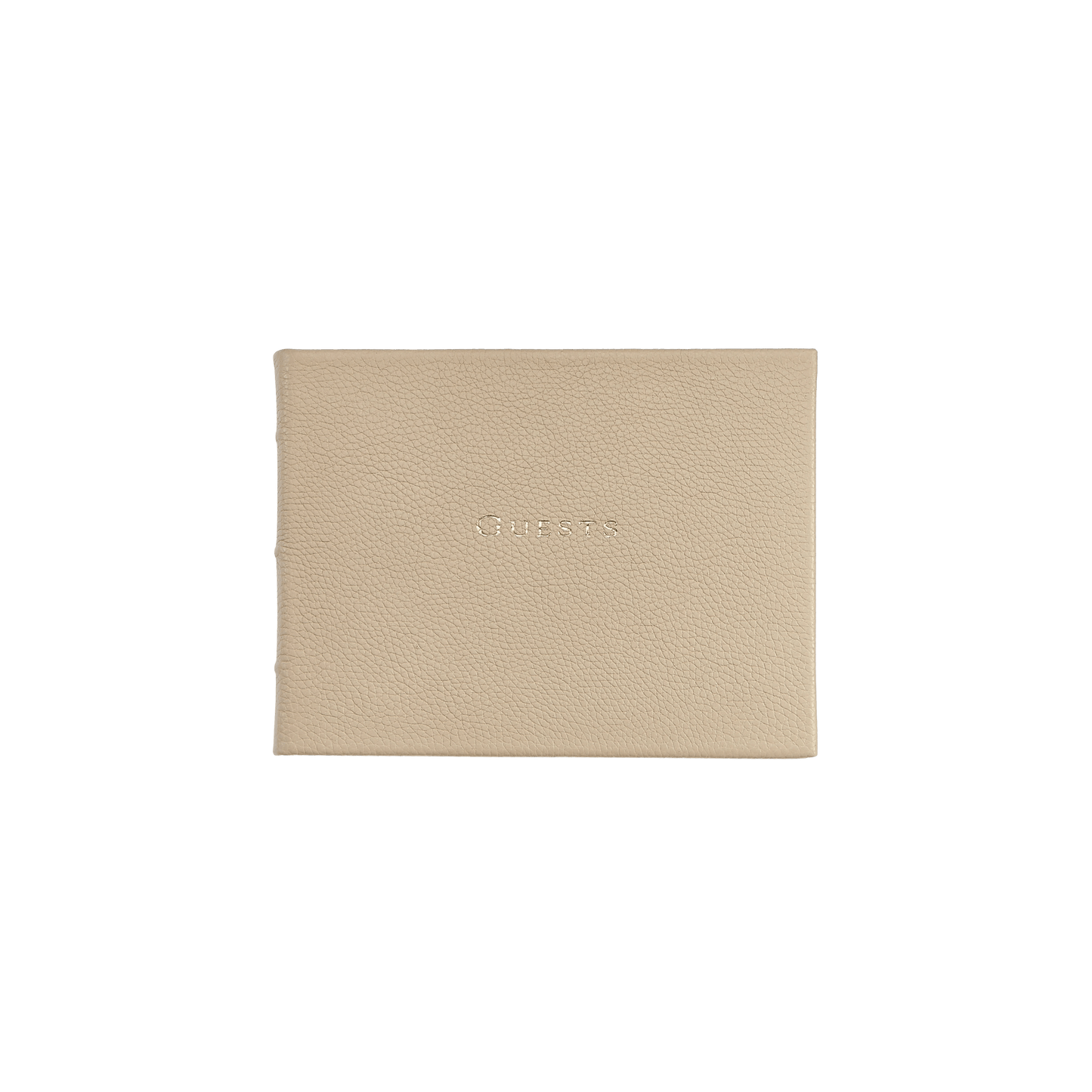 Pebble Grain Leather Guest Book - Hosted by Kelly Gaudreau