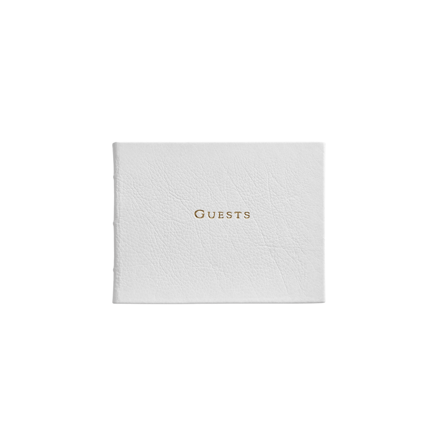 Pebble Grain Leather Guest Book - Hosted by Kelly Gaudreau