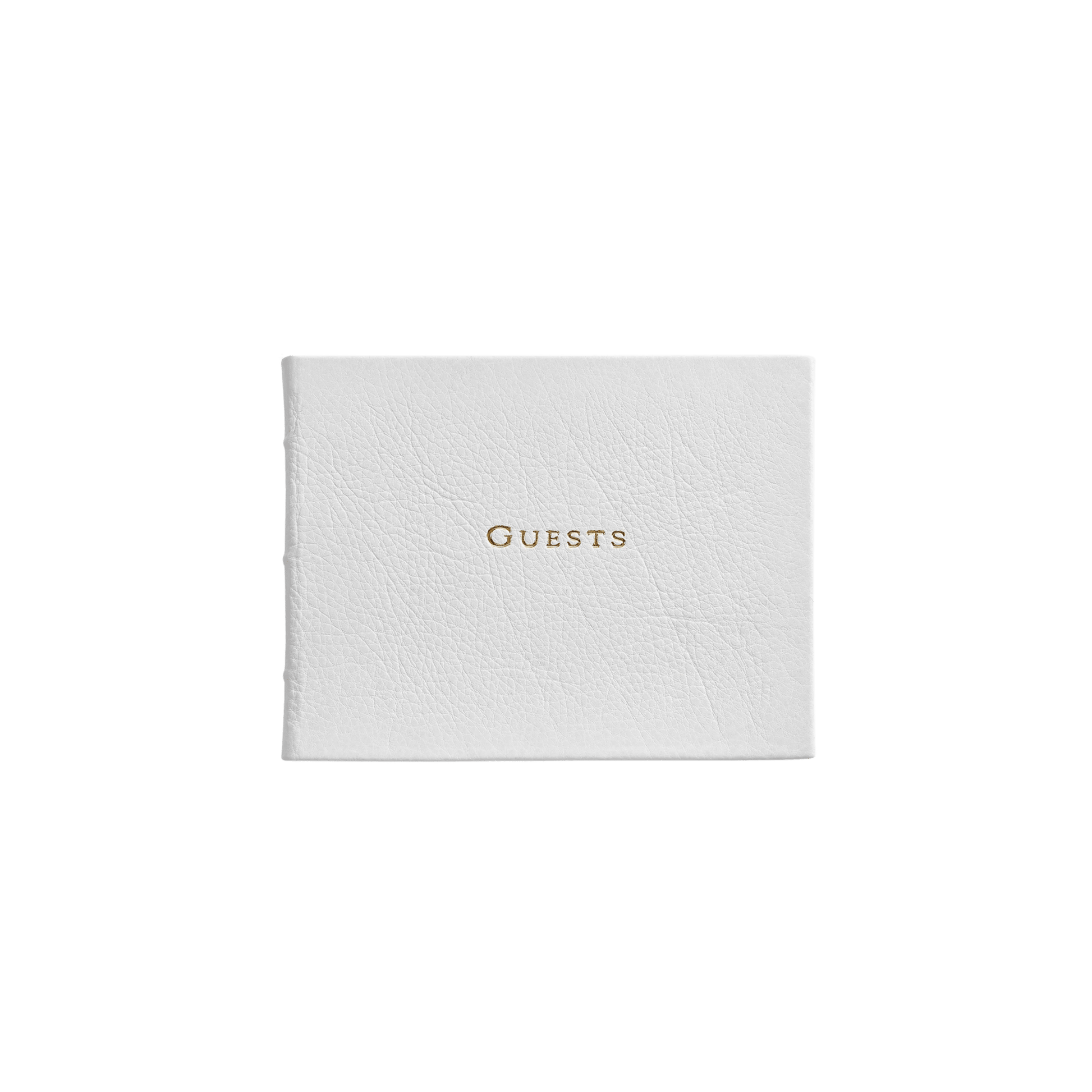 Pebble Grain Leather Guest Book - Hosted by Kelly Gaudreau