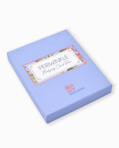 Periwinkle Mahjong Card Folio - Hosted by Kelly Gaudreau
