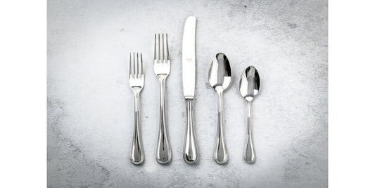 Perla Silver Plated 5 Piece Flatware Set - Hosted by Kelly Gaudreau