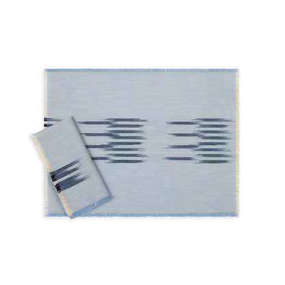 Peshtemal Ikat Cotton Fringe Placemats – Set of 4 - Hosted by Kelly Gaudreau