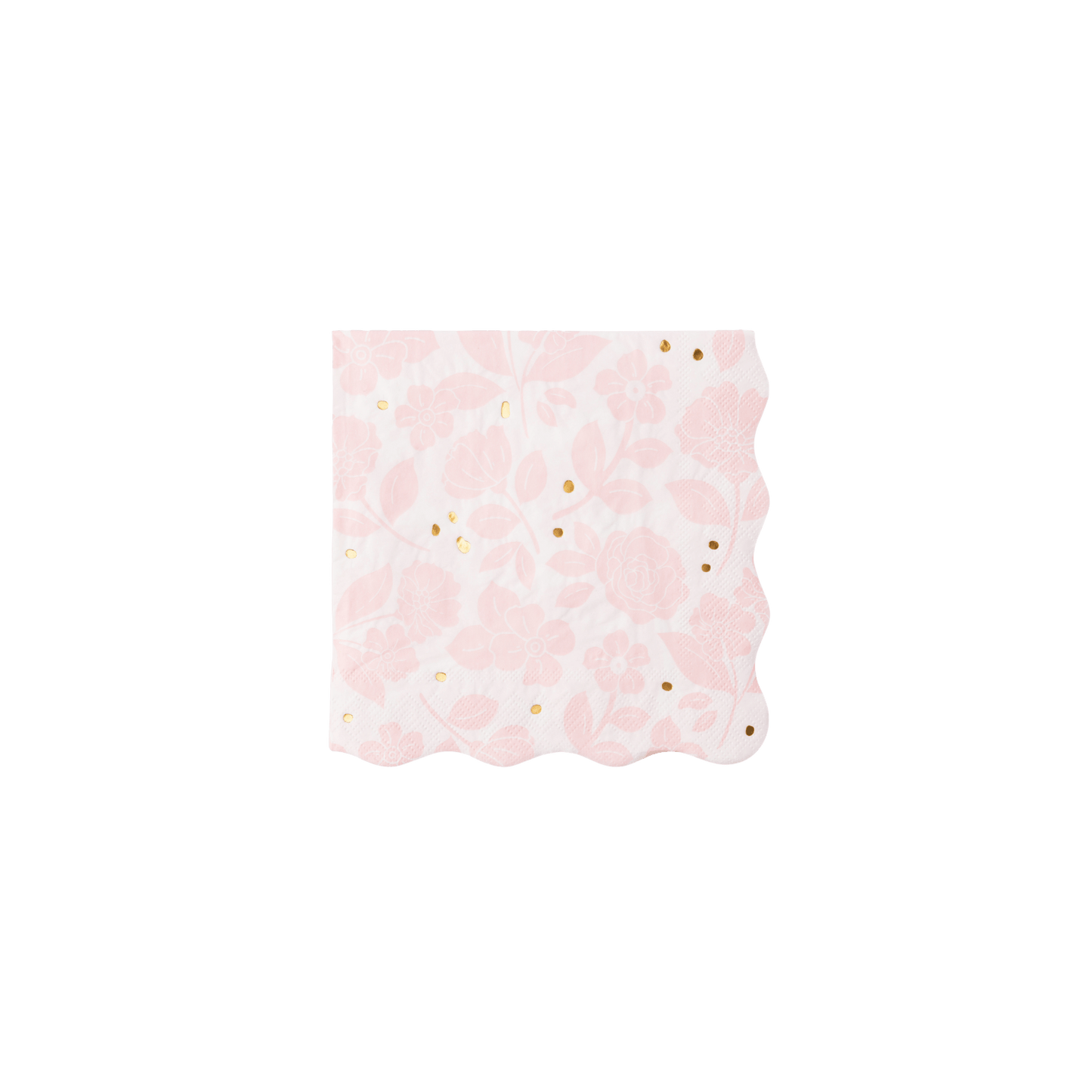 Petal Pink Floral Dinner Napkins – Set of 20 - Hosted by Kelly Gaudreau
