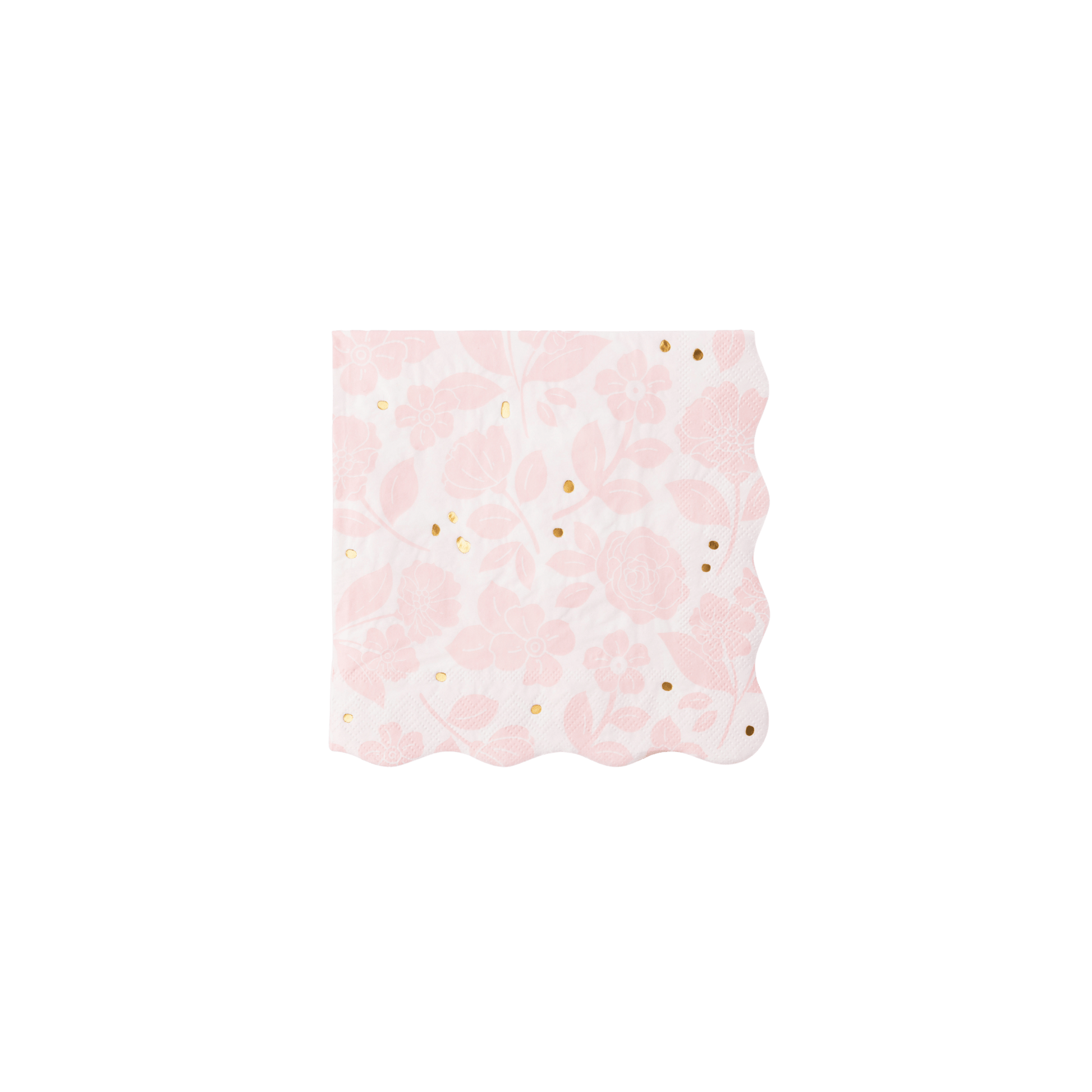 Petal Pink Floral Dinner Napkins – Set of 20 - Hosted by Kelly Gaudreau