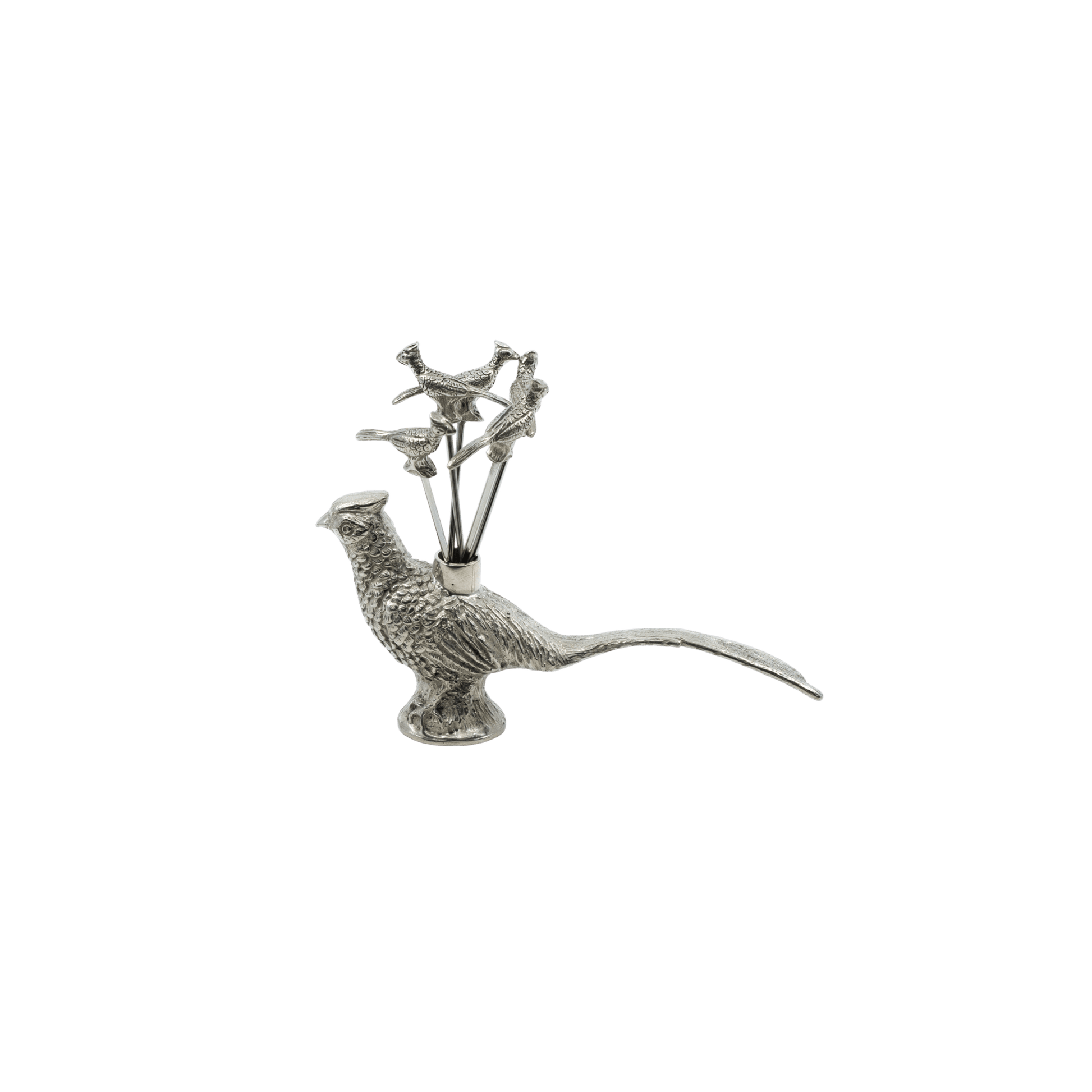 Pewter Pheasant Picks - Set of 5 - Hosted by Kelly Gaudreau