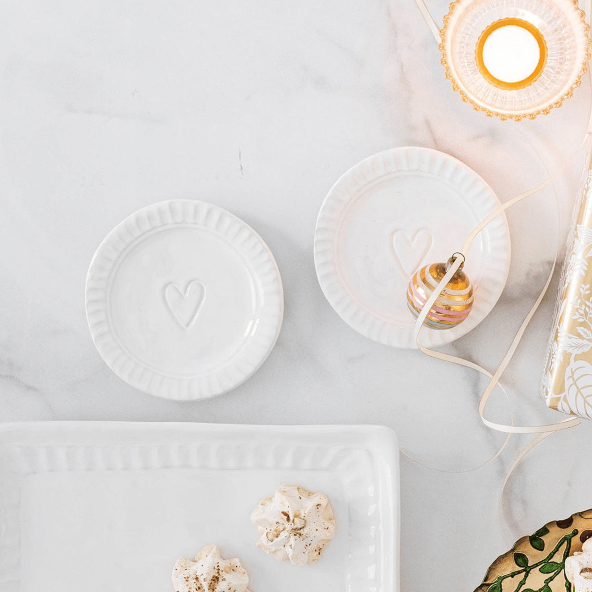 Pietra Serena Heart Plate - Hosted by Kelly Gaudreau