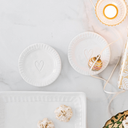 Pietra Serena Heart Plate - Hosted by Kelly Gaudreau