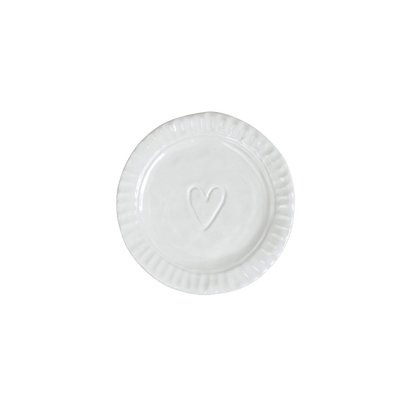 Pietra Serena Heart Plate - Hosted by Kelly Gaudreau