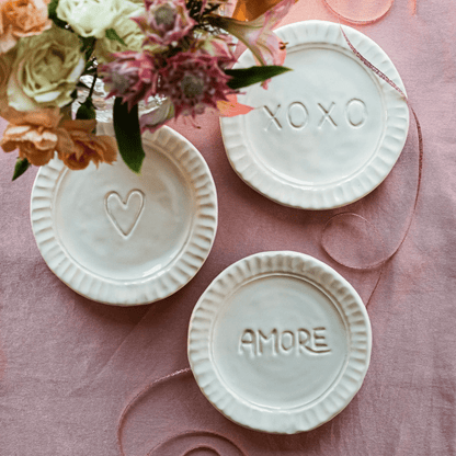 Pietra Serena XOXO Plate - Hosted by Kelly Gaudreau