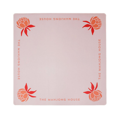Pink Double - Sided Mahjong Mat - Hosted by Kelly Gaudreau
