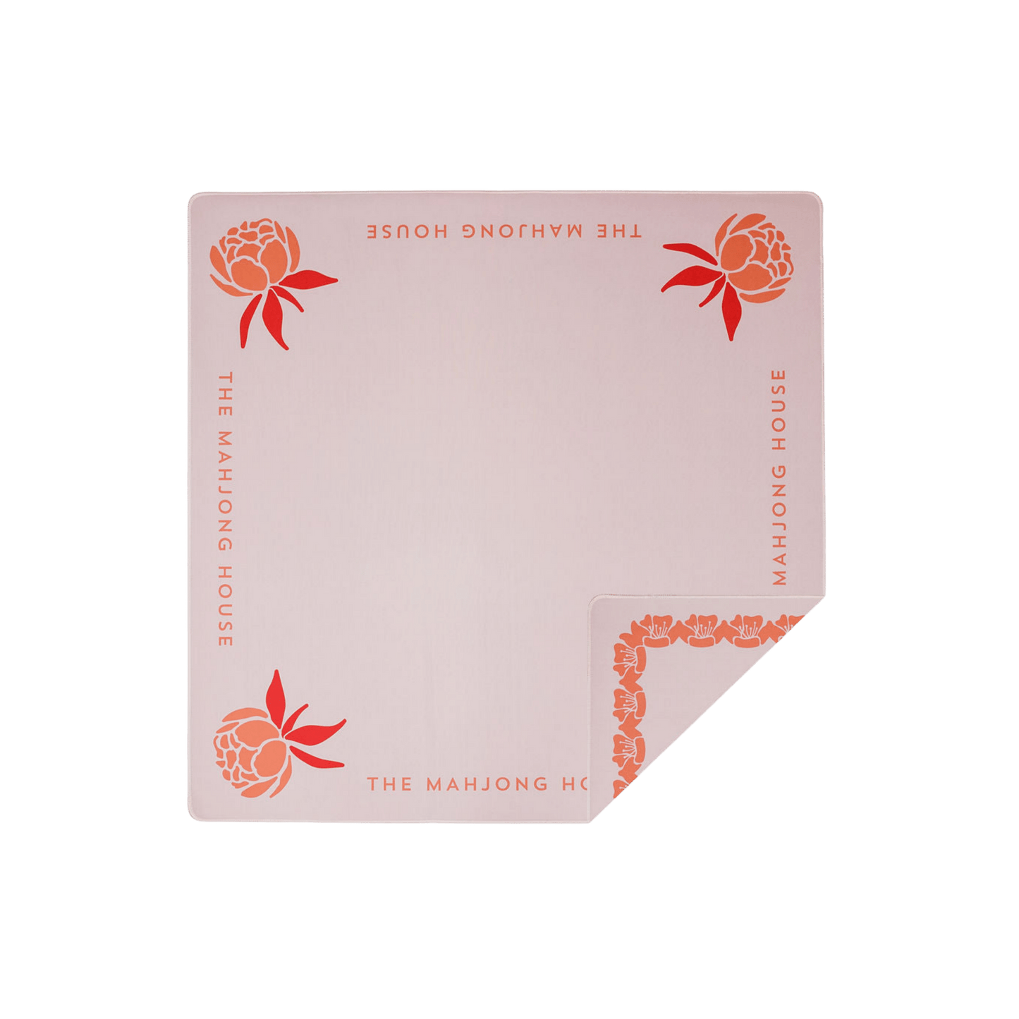 Pink Double - Sided Mahjong Mat - Hosted by Kelly Gaudreau