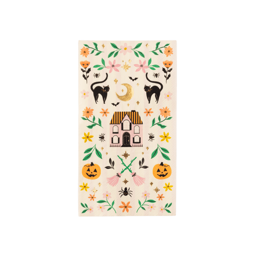 Pink Haunted House Cottagecore Guest Towels - Hosted by Kelly Gaudreau