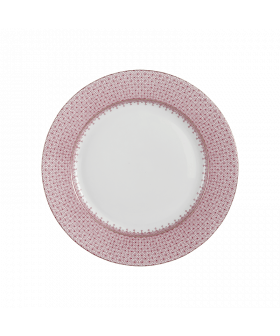 Pink Lace Dessert Plate - Hosted by Kelly Gaudreau