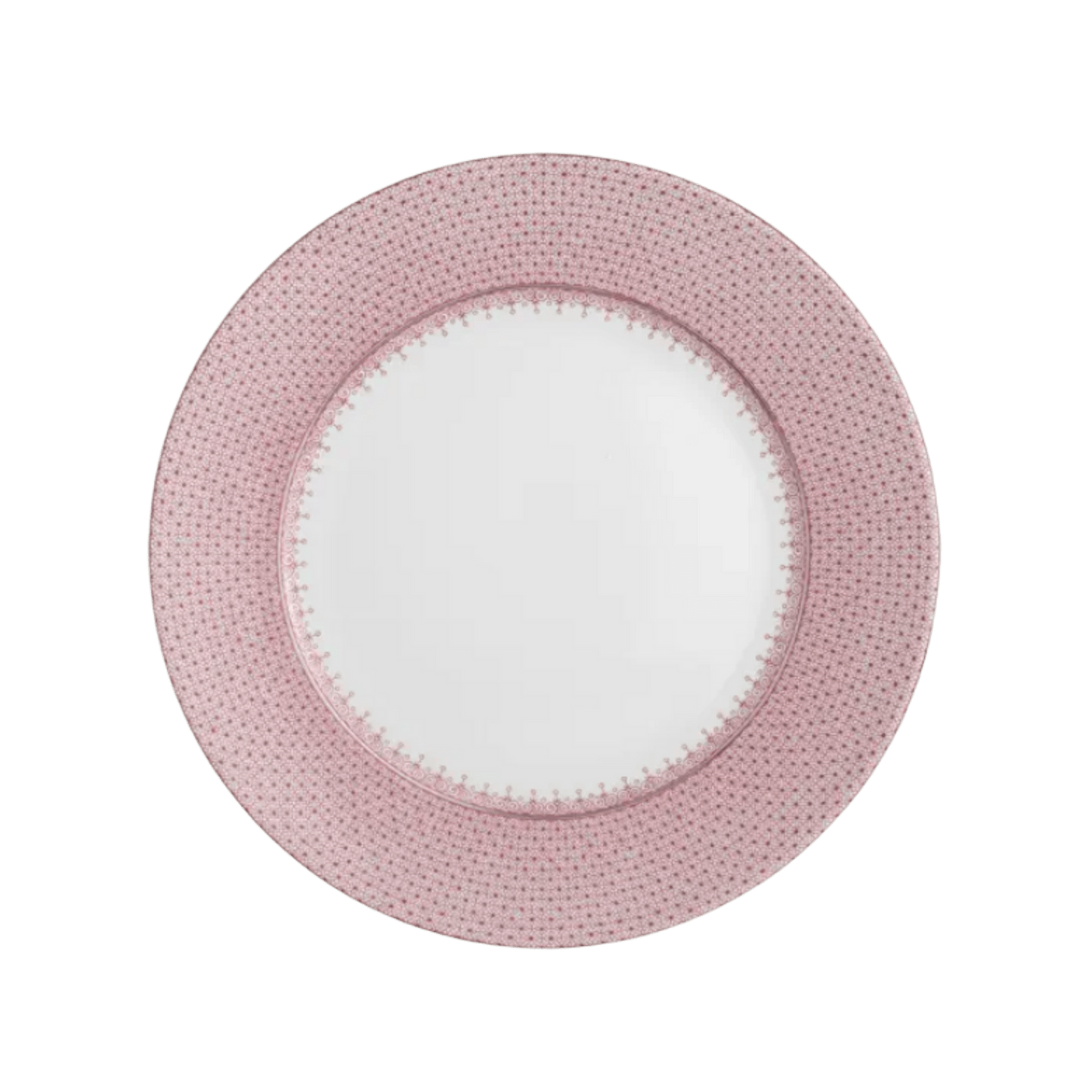 Pink Lace Service Plate - Hosted by Kelly Gaudreau