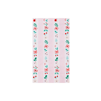 Pink & Red Floral Guest Towels - Hosted by Kelly Gaudreau