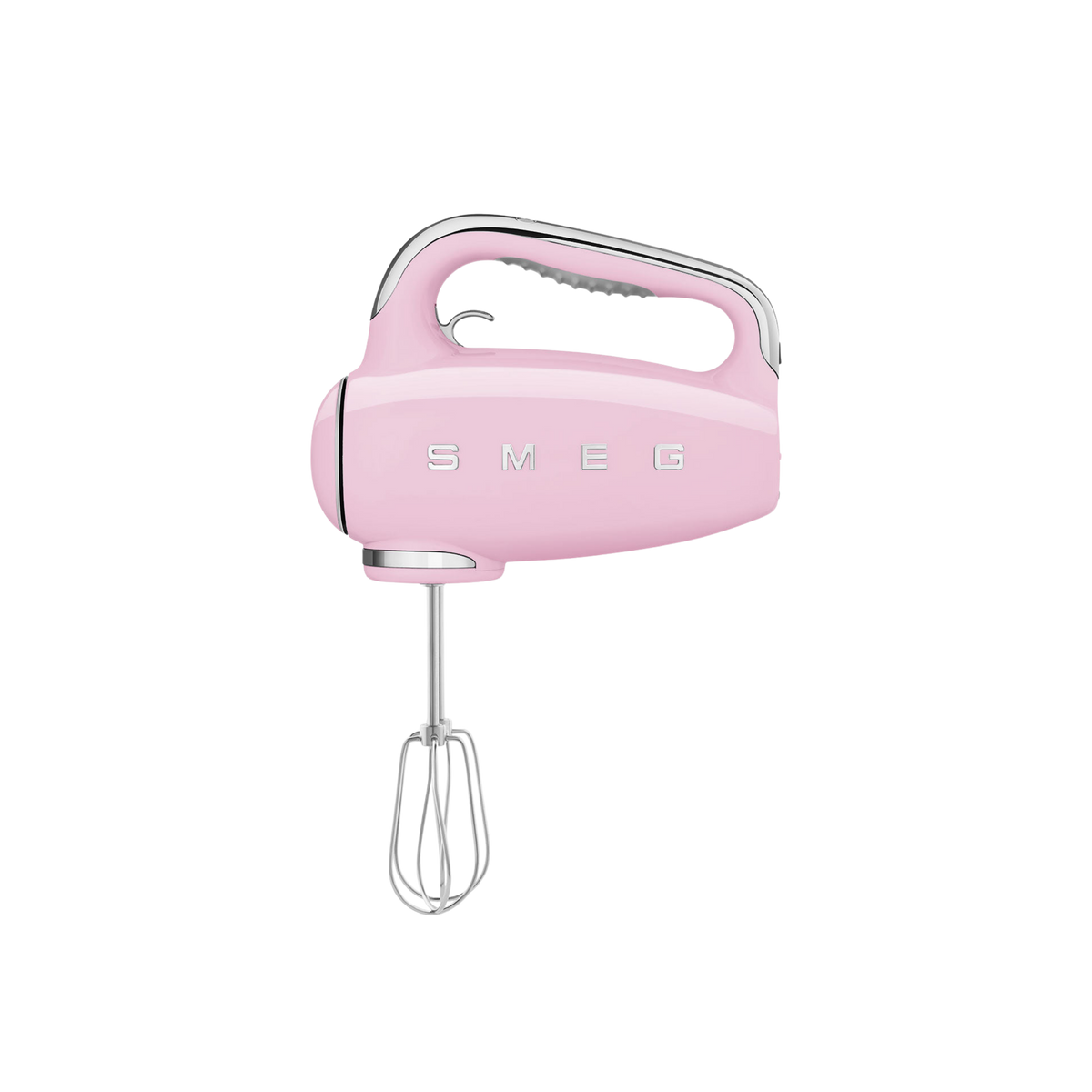 Retro-Style Electric Hand Mixer - Pink