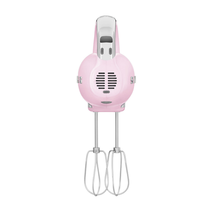 Retro-Style Electric Hand Mixer - Pink
