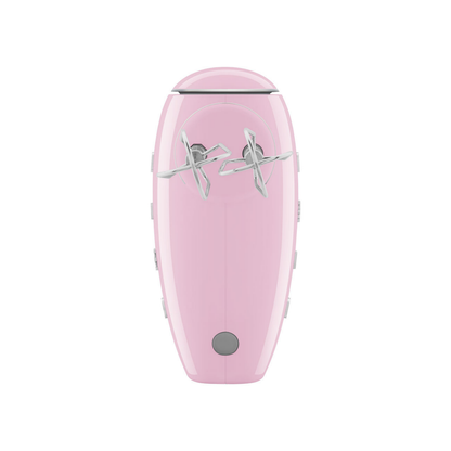 Retro-Style Electric Hand Mixer - Pink