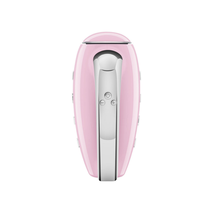 Retro-Style Electric Hand Mixer - Pink