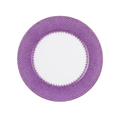 Plum Lace Service Plate - Hosted by Kelly Gaudreau