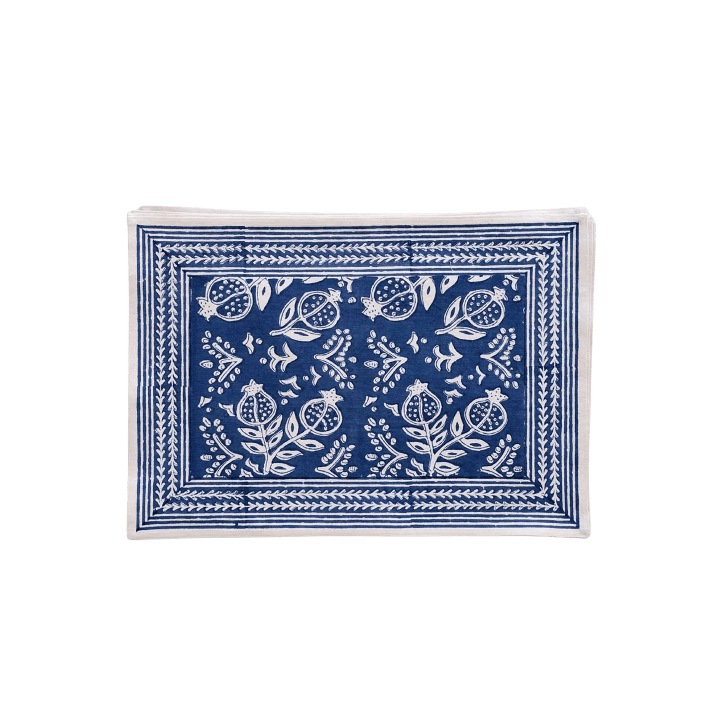 Pomegranate Blue Placemat Set of 4 - Hosted by Kelly Gaudreau