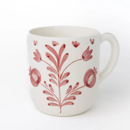 Pomegranate Duet Rose Mug Set of 2 - Hosted by Kelly Gaudreau