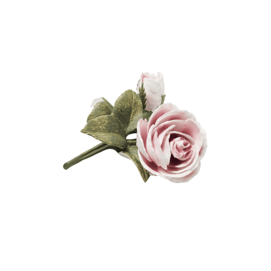 Porcelain Rose with a Bud - Dusty Pink - Hosted by Kelly Gaudreau