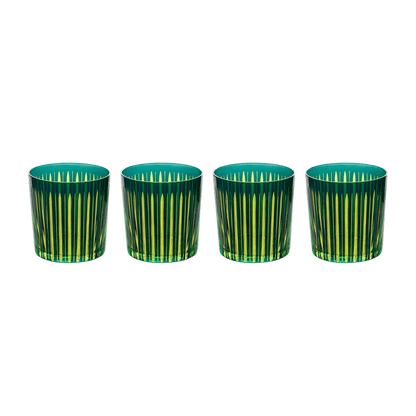 Prism Double Old Fashioned Glasses - Set of 4 - Hosted by Kelly Gaudreau