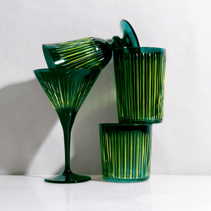 Prism Double Old Fashioned Glasses - Set of 4 - Hosted by Kelly Gaudreau