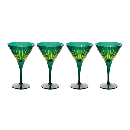 Prism Martini Glasses - Set of 4 - Hosted by Kelly Gaudreau