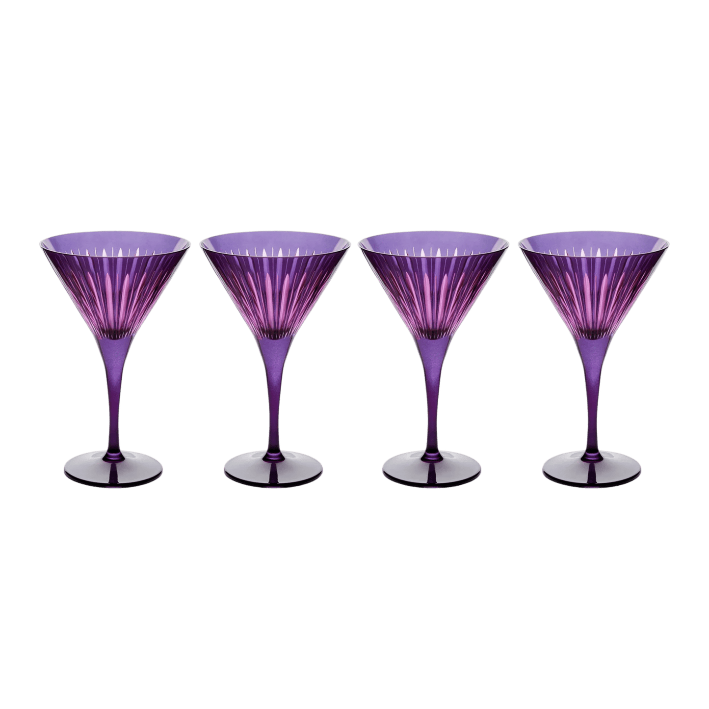 Prism Martini Glasses - Set of 4 - Hosted by Kelly Gaudreau